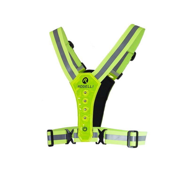 Rogelli fluorescent LED reflective vest mellény