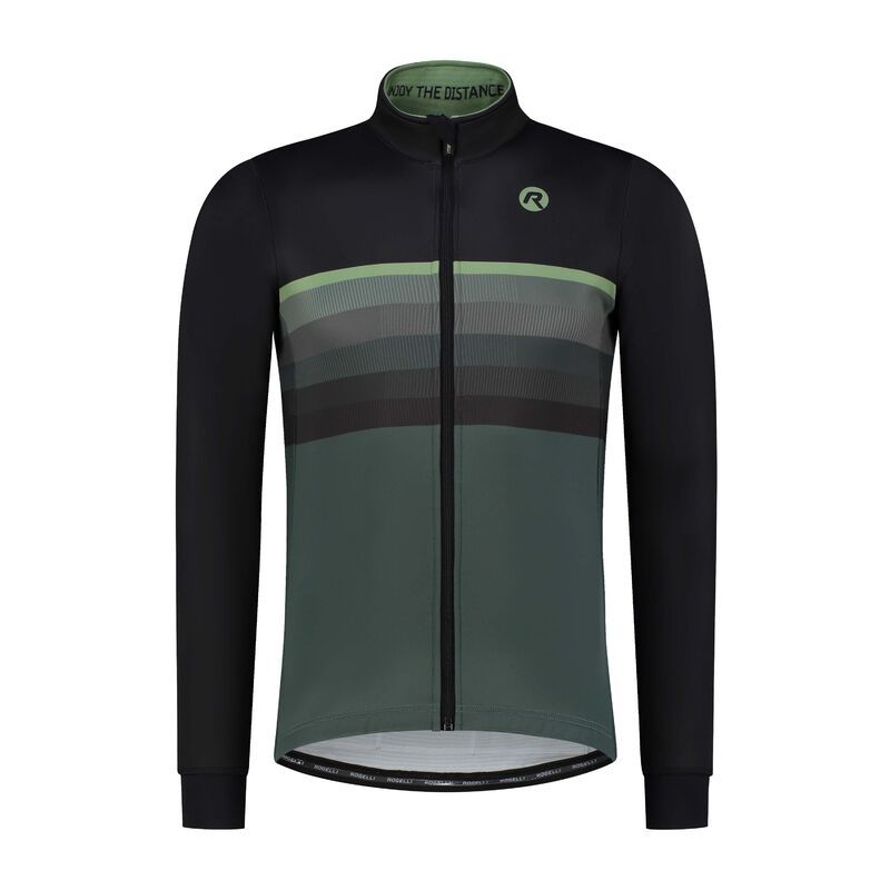 Rogelli HERO II winter black and green zöld dzseki