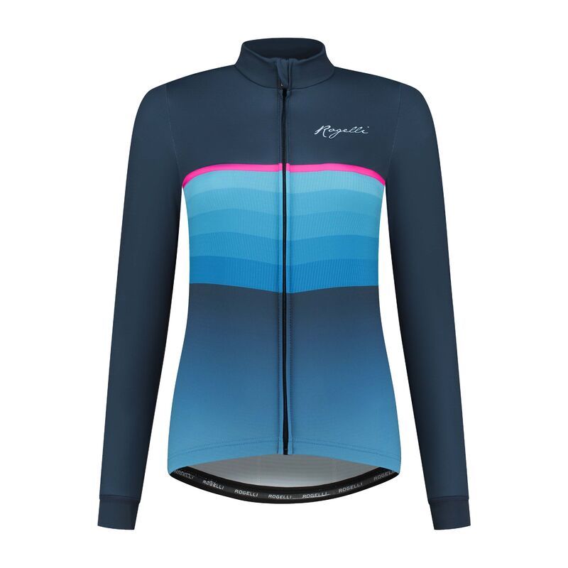Rogelli IMPRESS II women's sweatshirt blue- rózsaszín női pulóver