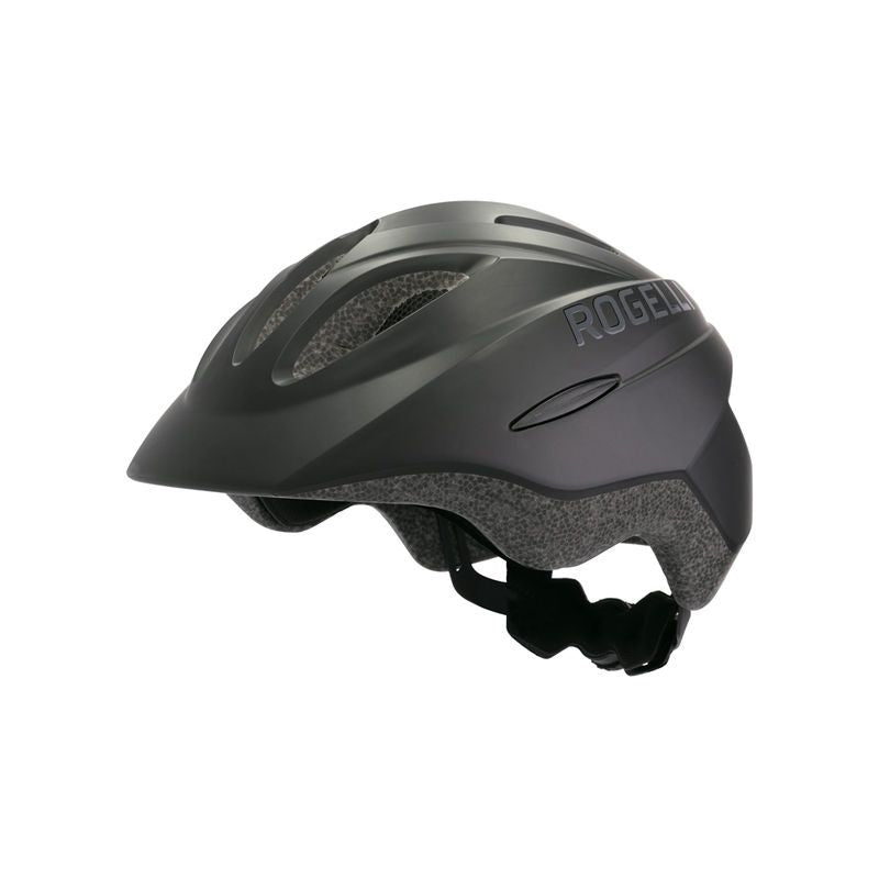 Rogelli START children's helmet black 48-52cm fekete sisak