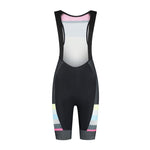 Rogelli Women’s Bib IMPRESS színes női kerékpáros nadrág SIRC2200005.089.L