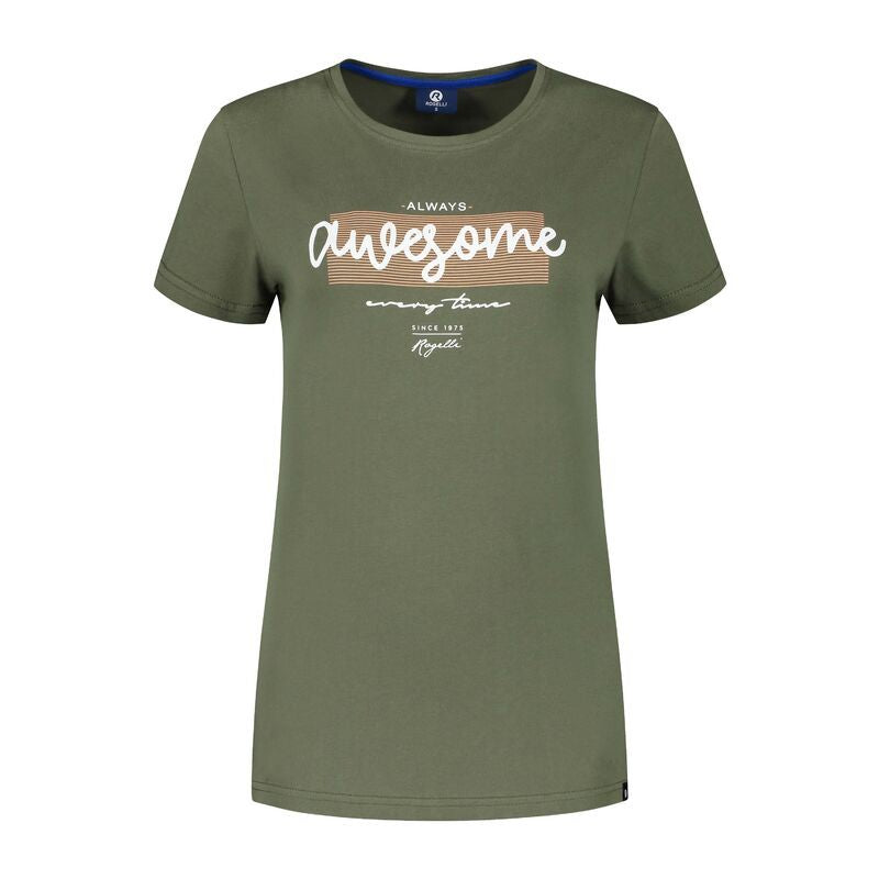 Rogelli women's t-shirt GRAPHIC green zöld női póló
