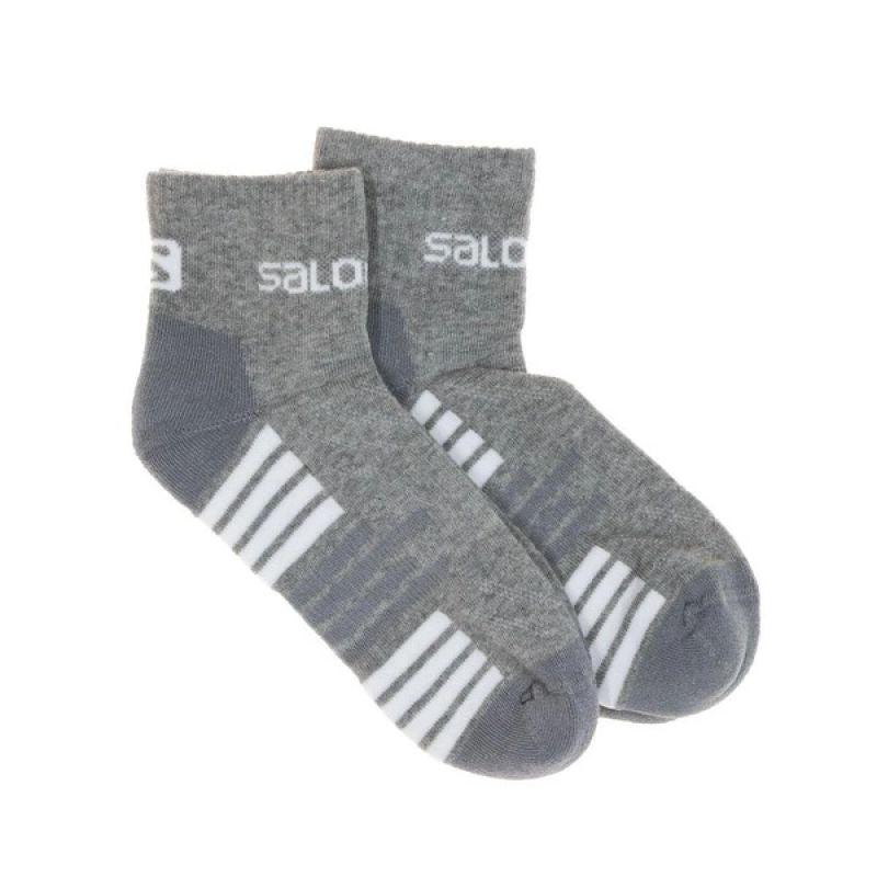 Salomon Active Socks 2-Pack 16022-Heather Gray/white] - Sportmania.hu