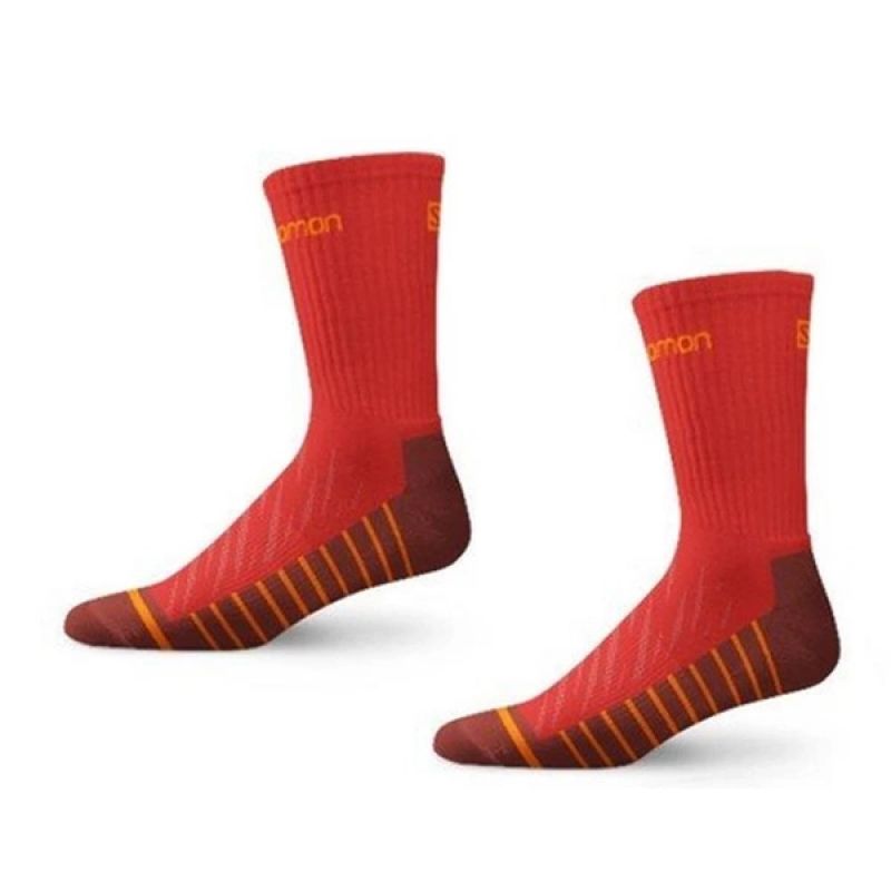 Salomon Life Socks 2-Pack 16023-red/orange - Sportmania.hu