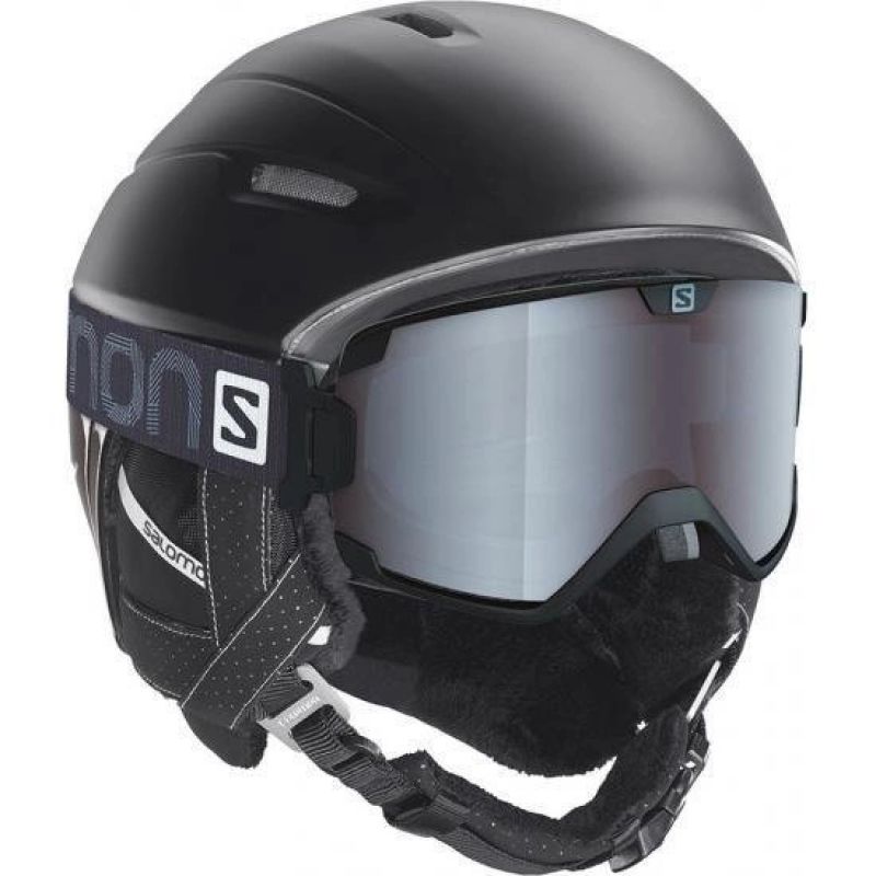 Salomon Ranger 4D Black MAT Ski Helmet 377718