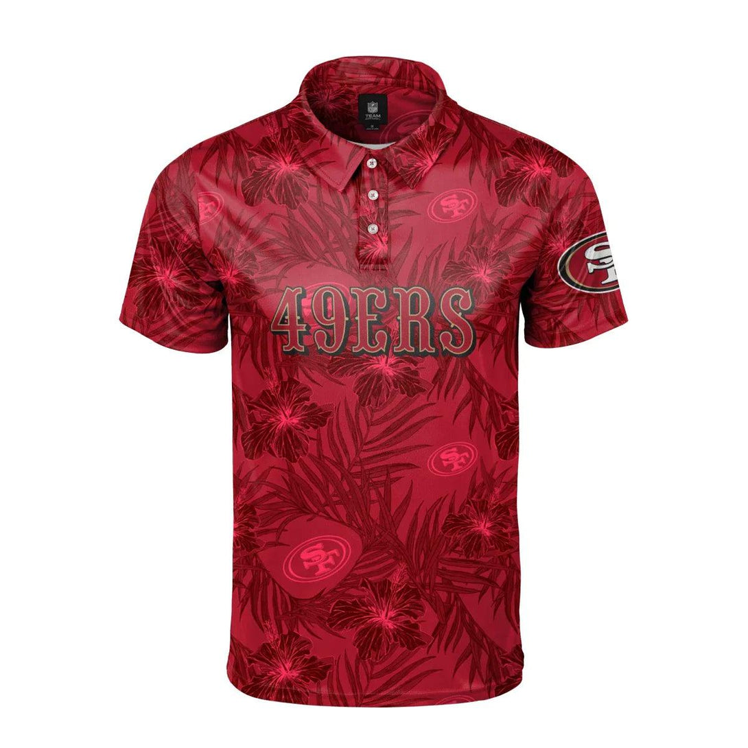 Foco San Francisco 49ers Floral Wordmark galléros Póló - Sportmania.hu