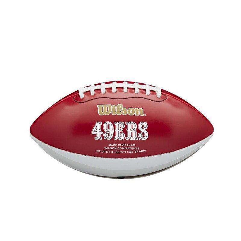 Wilson San Francisco 49ers Team Peewee amerikai focilabda, junior méret Amerikai futball labdák - Sportmania.hu