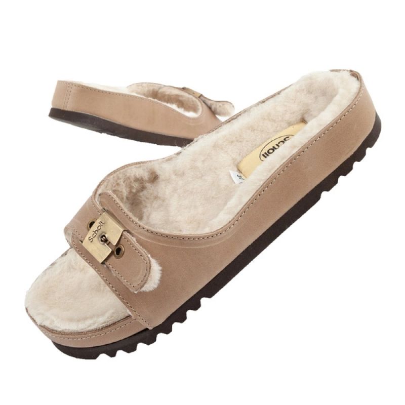 Scholl Iconic MEG Taupe W Flip Flops bézs női papucs