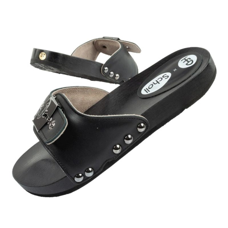 Scholl x HFD Pescura W Clogs fekete női papucs