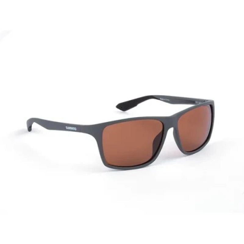 Shimano Technium polarized glasses, matte dark /copper szürke kerékpár alkatrész