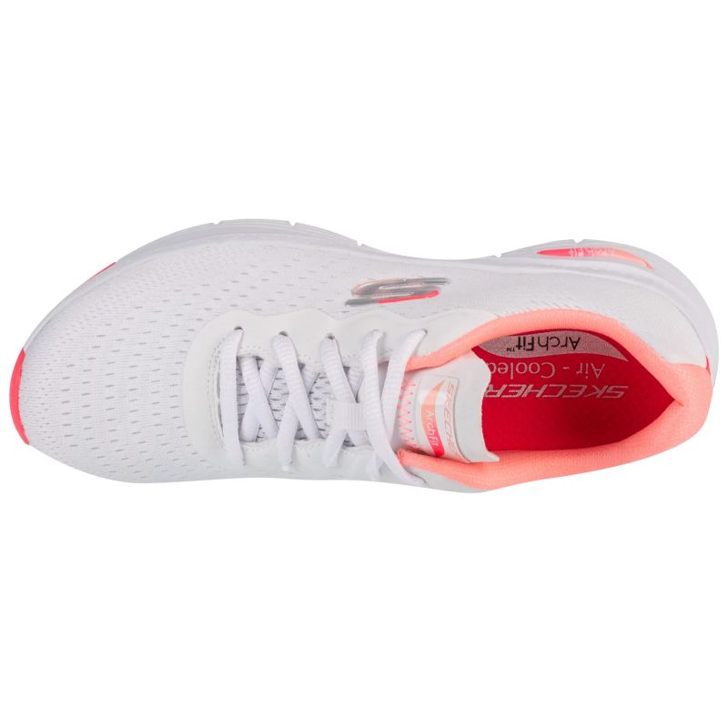 Skechers Arch Fit-Infinity Cool Női Cipő - Fehér 149722-WPK
