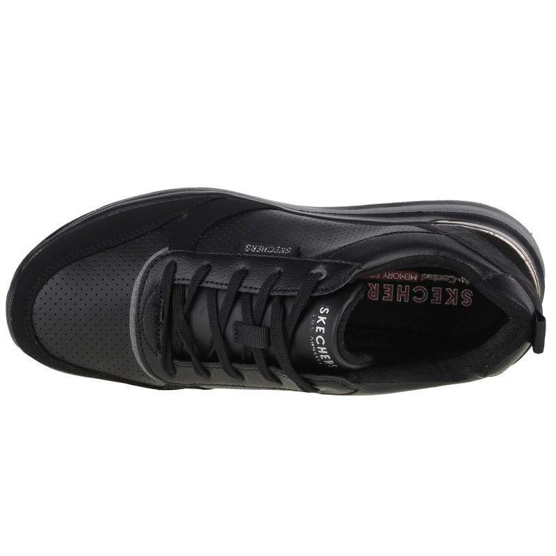 Skechers Billion-Subtle Spots Férfi Utcai Cipő - Fekete 155616-BBK