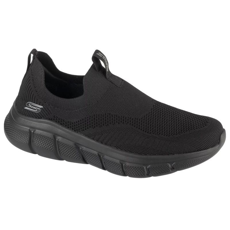 Skechers Bobs B Flex - Frigid Edge fekete utcai cipő 118107-BBK