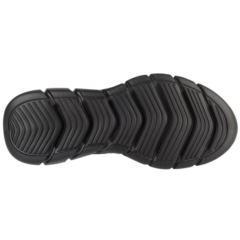 Skechers Bobs B Flex - Frigid Edge fekete utcai cipő 118107-BBK