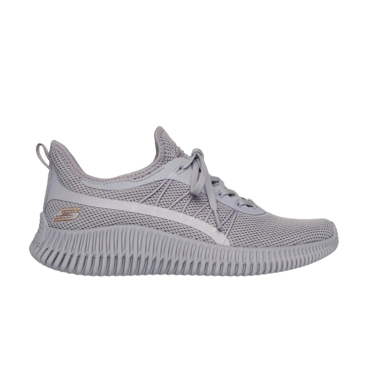 Skechers Bobs Geo-New Aesthetics Női Utcai Cipő - Lila 117417-QUAL