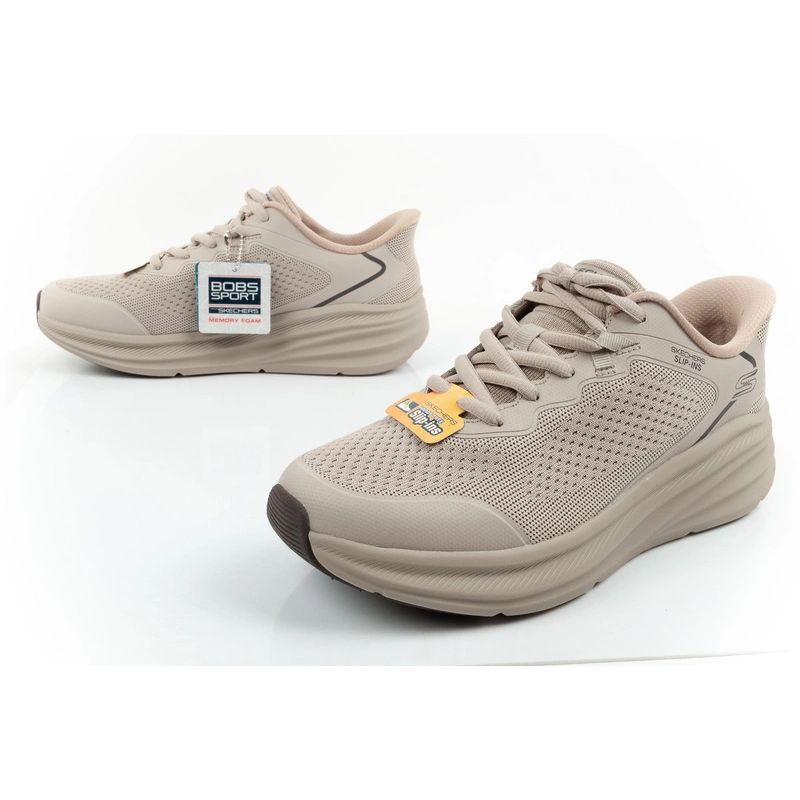 Skechers Bobs Skillz men's sneakers beige SLIP-INS bézs férfi utcai cipő 118431TPE