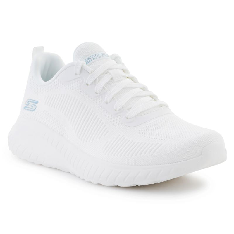 Skechers Bobs Squad Chaos Face Off W fehér cipő női 117209-OFWT
