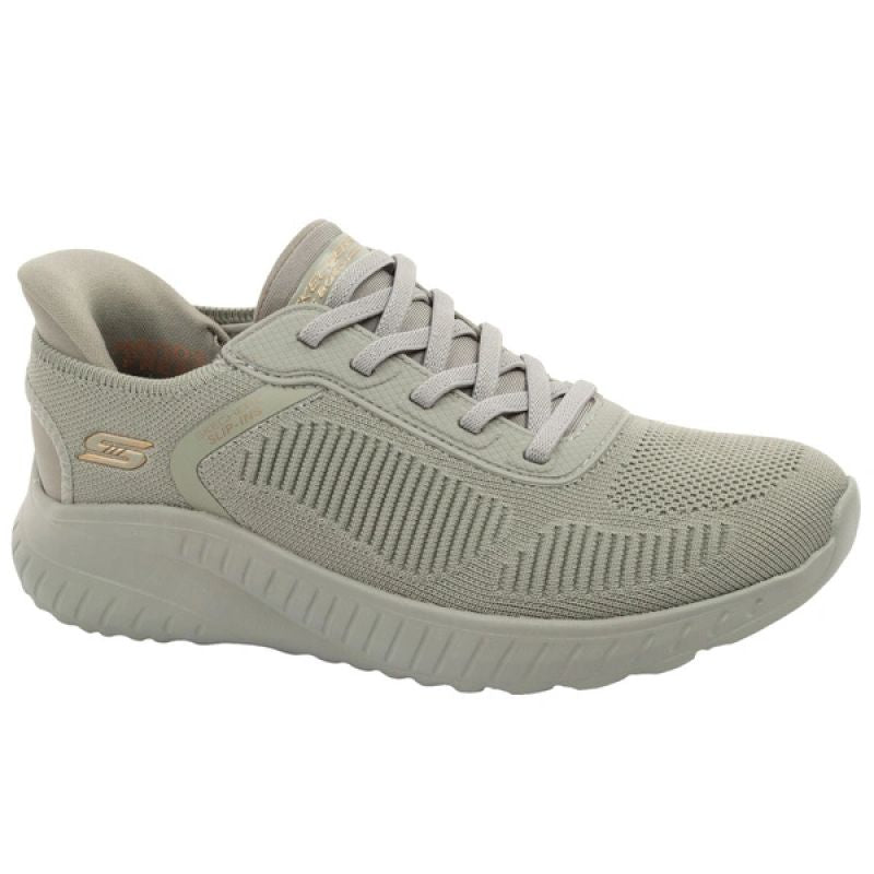 Skechers Bobs Squad women's slip-on sneakers oliva női utcai cipő 117497W/OLV