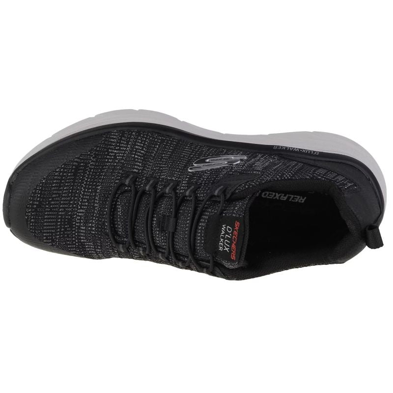 Skechers D'Lux Walker Férfi Utcai Cipő - Szürke 232045-BKW