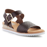 Skechers Desert Kiss-Sunny Flair W 114143-CHOC Sandals cipő - Sportmania.hu