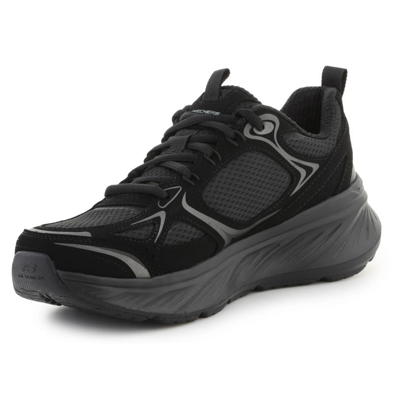 Skechers EDGERIDE Silver Eclipse fekete utcai cipő 150475-BBK