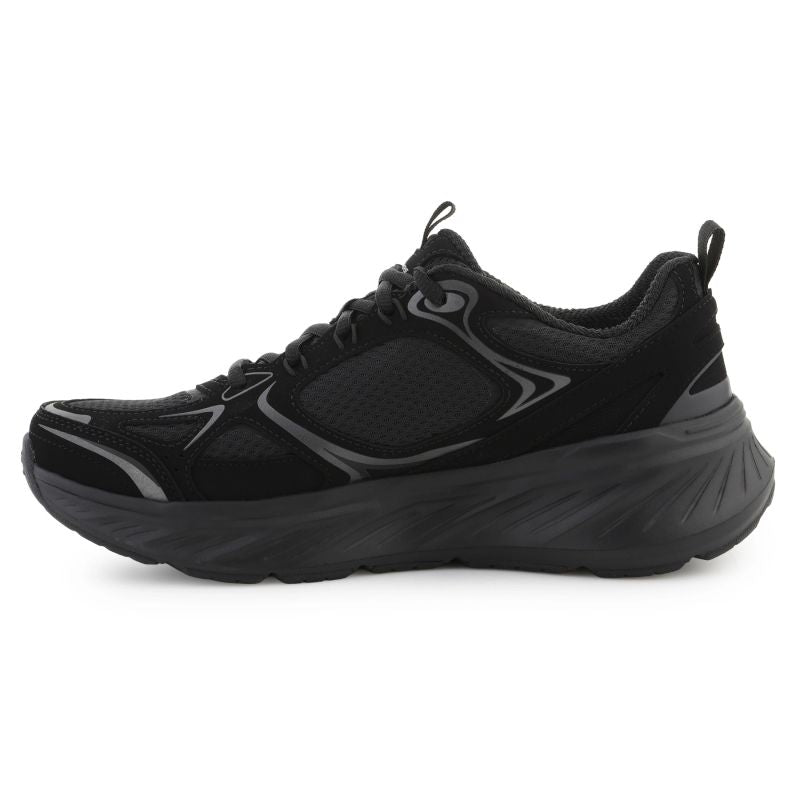 Skechers EDGERIDE Silver Eclipse fekete utcai cipő 150475-BBK