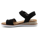 Skechers Espadrilles BOBS Adobe Princess W 113541-BLK Sandals Cipő - Sportmania.hu