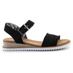 Skechers Espadrilles BOBS Adobe Princess W 113541-BLK Sandals Cipő - Sportmania.hu