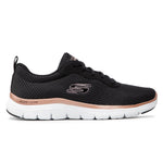 Skechers Flex Appeal 4.0 Brillant View W női Edzőcipő 149303/BKRG
