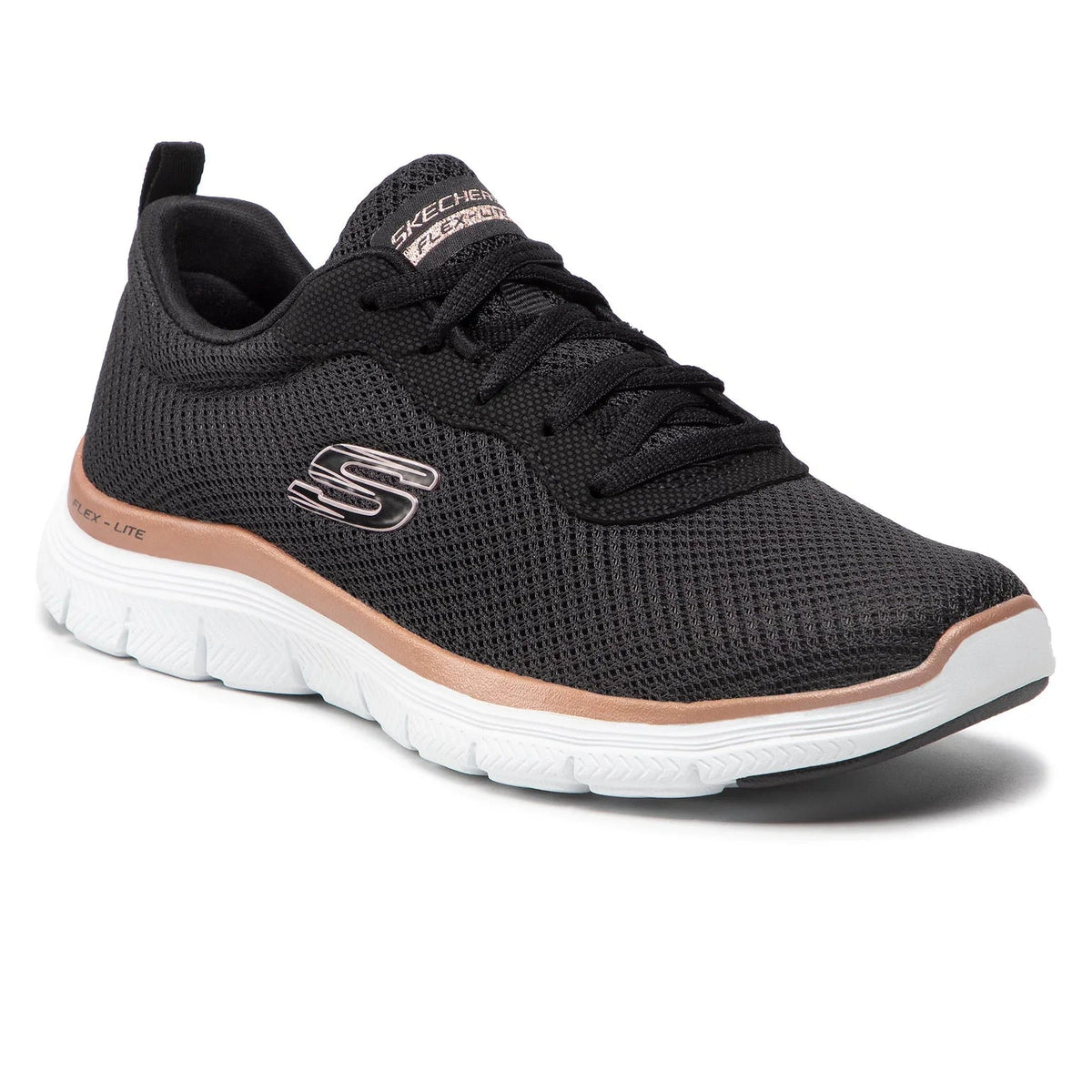 Skechers Flex Appeal 4.0 Brillant View W női Edzőcipő 149303/BKRG