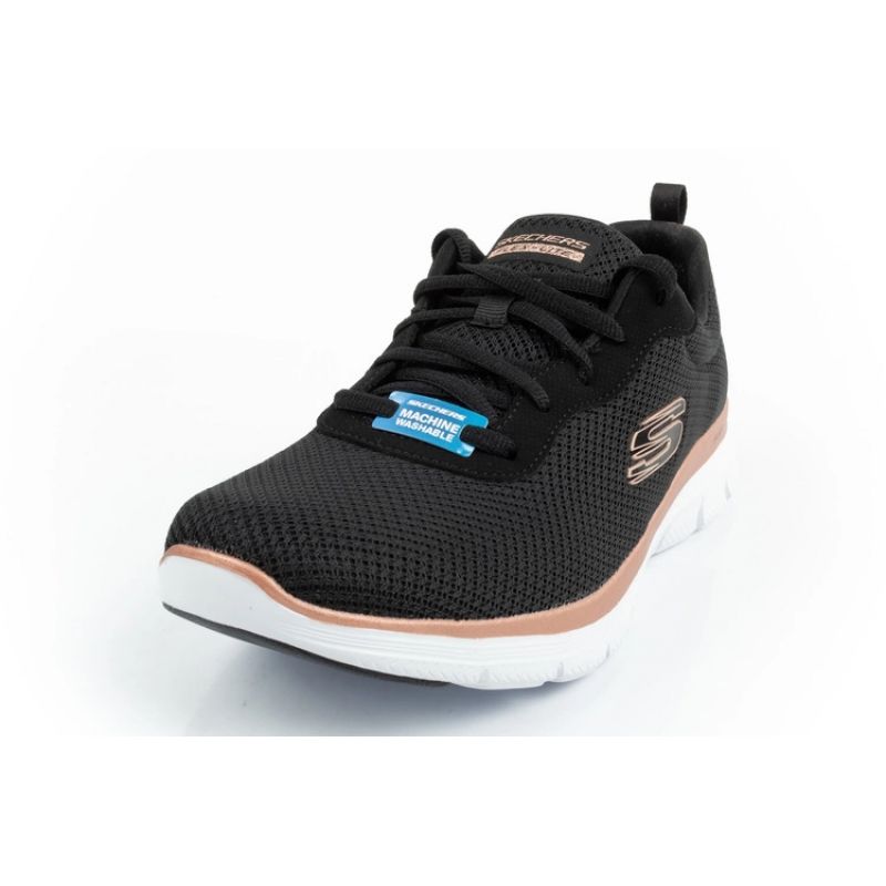 Skechers Flex Appeal 4.0 Brillant View W női Edzőcipő 149303/BKRG