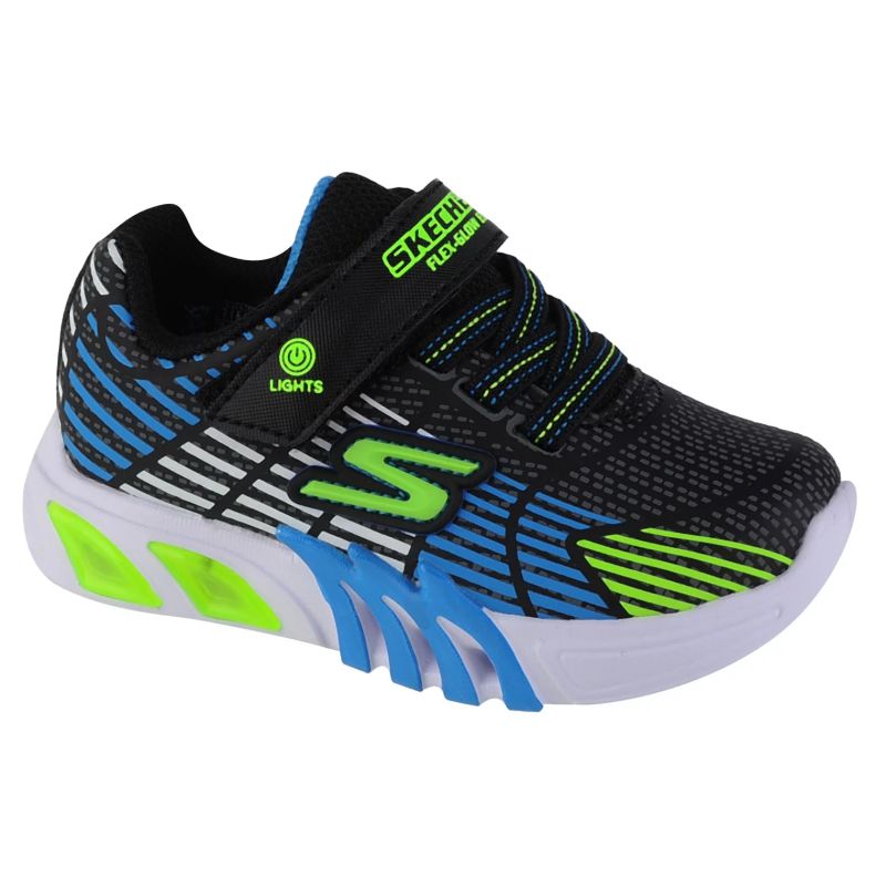 Skechers Flex-Glow Elite Black gyerek 400135N-BBLM