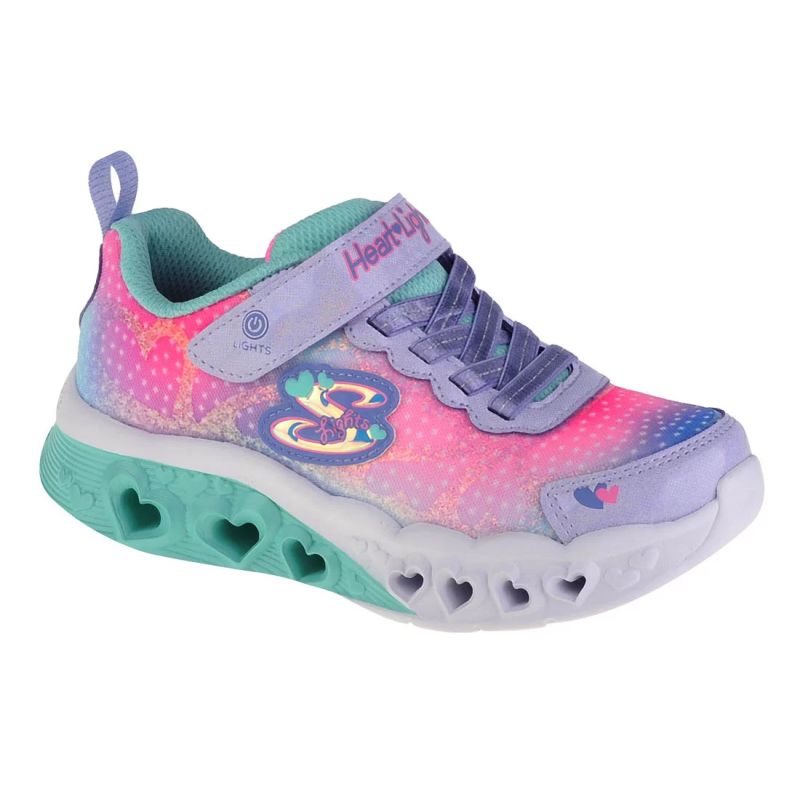 Skechers Flutter Heart Lights Jr Cipő gyerek Utcai 302315L-LVMT