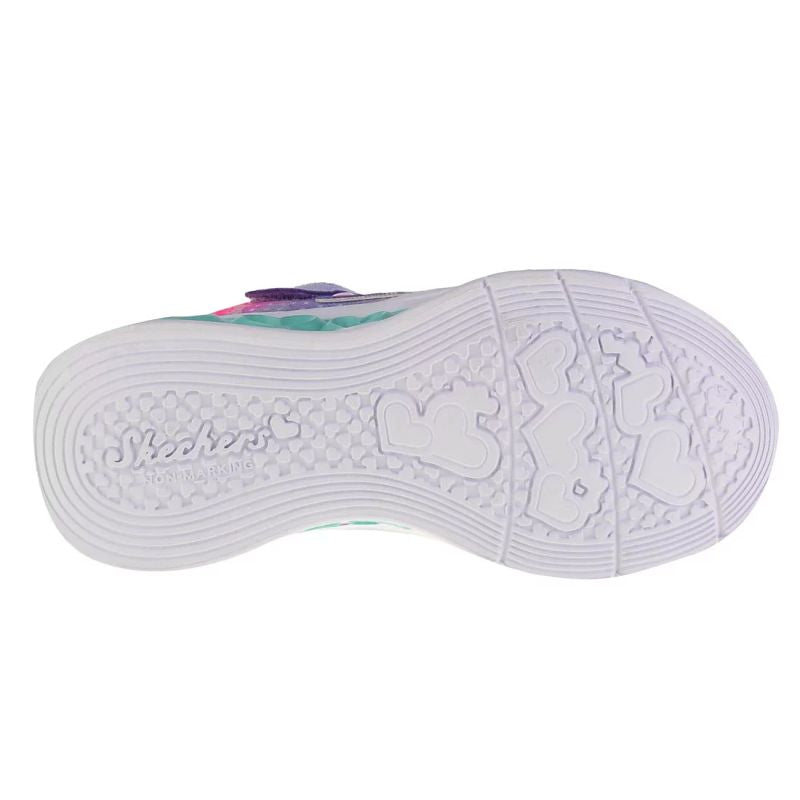 Skechers Flutter Heart Lights Jr Cipő gyerek Utcai 302315L-LVMT