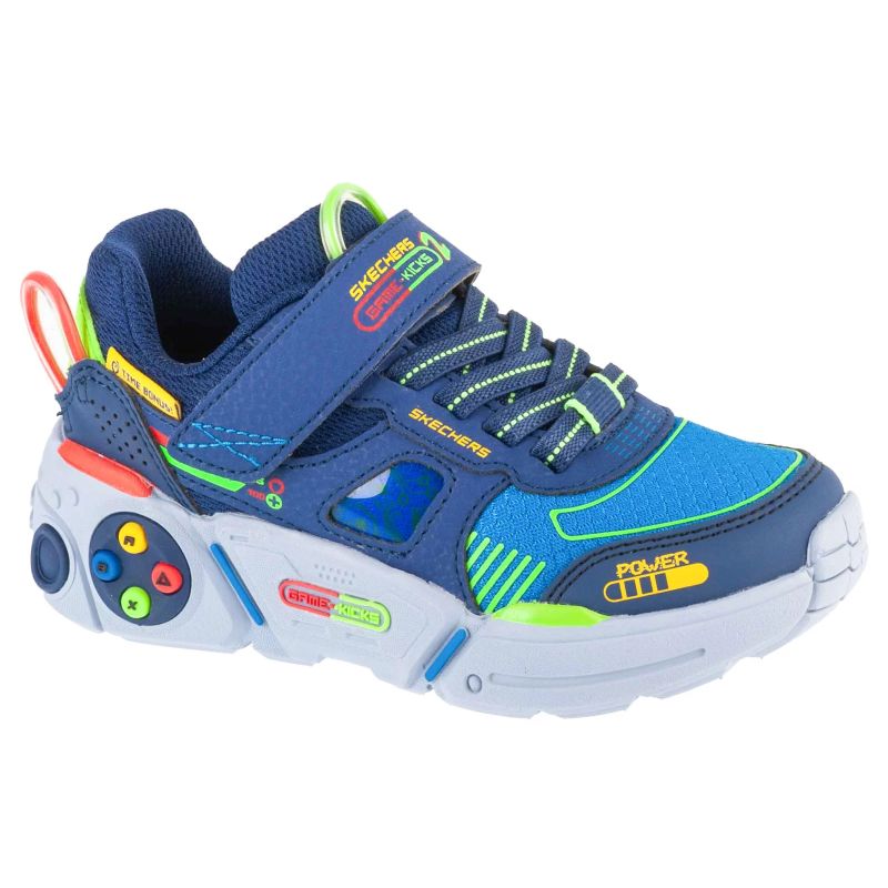 Skechers Gametronix 2.0 Navy Blue gyerek 402270L-NVMT