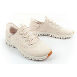 Skechers Glide-Step women's sneakers comfortable ecru slip-ins cipő női