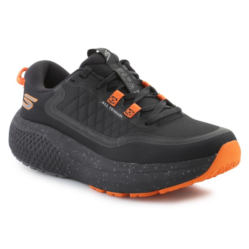 Skechers Go Run Supersonic Max A/T Black/Orange narancssárga futócipő 246087-BKOR