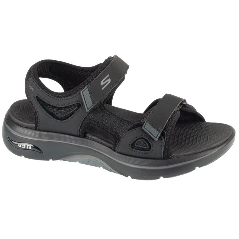 Skechers Go Walk Arch Fit 2.0 Sandal - Capistrano Black Szandál 229309-BBK