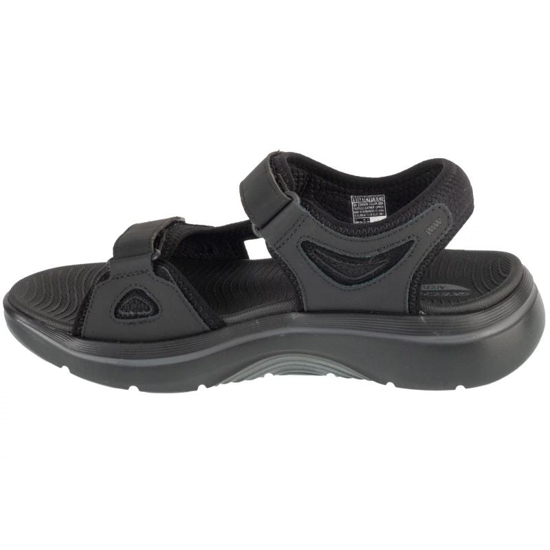 Skechers Go Walk Arch Fit 2.0 Sandal - Capistrano Black Szandál 229309-BBK