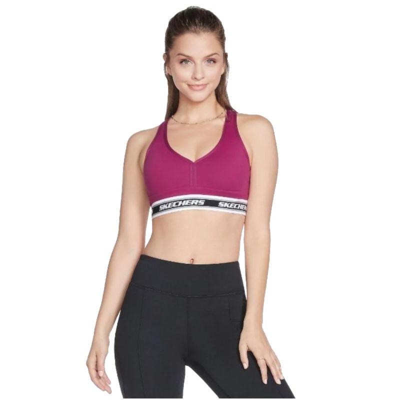 Skechers Go Walk Jacquard Bra Purple Cipő W3BR90-MAG