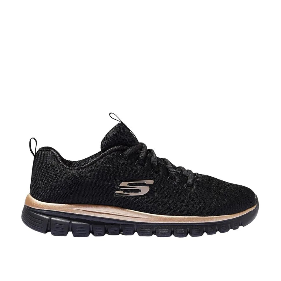 Skechers Graceful-get Connect Utcai Női 12615-BKRG