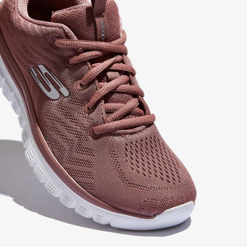 Skechers Graceful Get Connected Pink Women's Cipő női 12615-MVE
