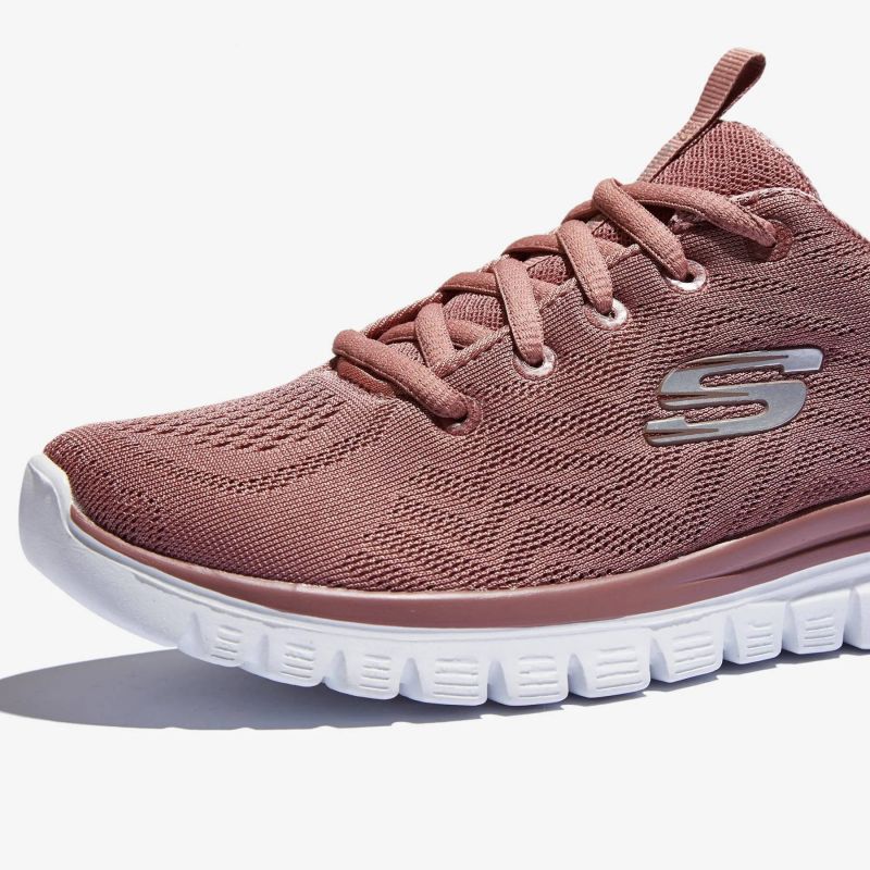 Skechers Graceful Get Connected Pink Women's Cipő női 12615-MVE