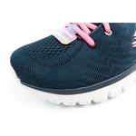 Skechers Graceful-Get women's sports comfortable lightweight breathable navy blue Cipő női 12615/NVHP