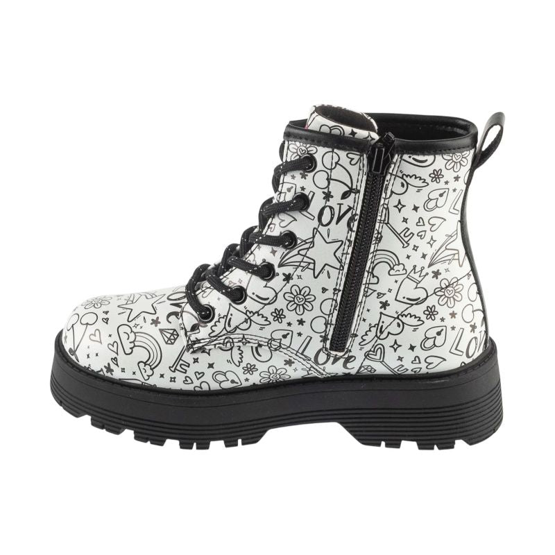 Skechers Gravlen Hi – Doodle Down Grey, Size utcai cipő, szürke