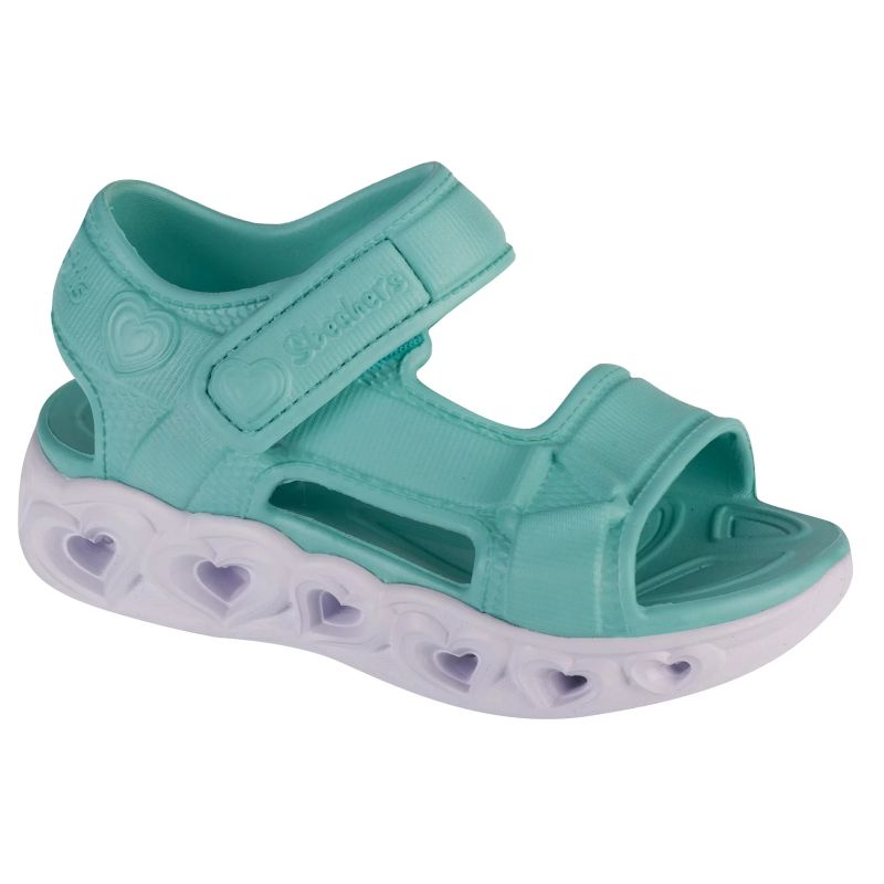 Skechers Heart Lights Sandal - Always Flashy Mint gyerek Szandál 308045N-MNT