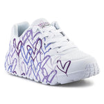 Skechers JGoldcrown: Uno Lite - Spread the Love Jr 314064L-WLPR Cipő - Sportmania.hu