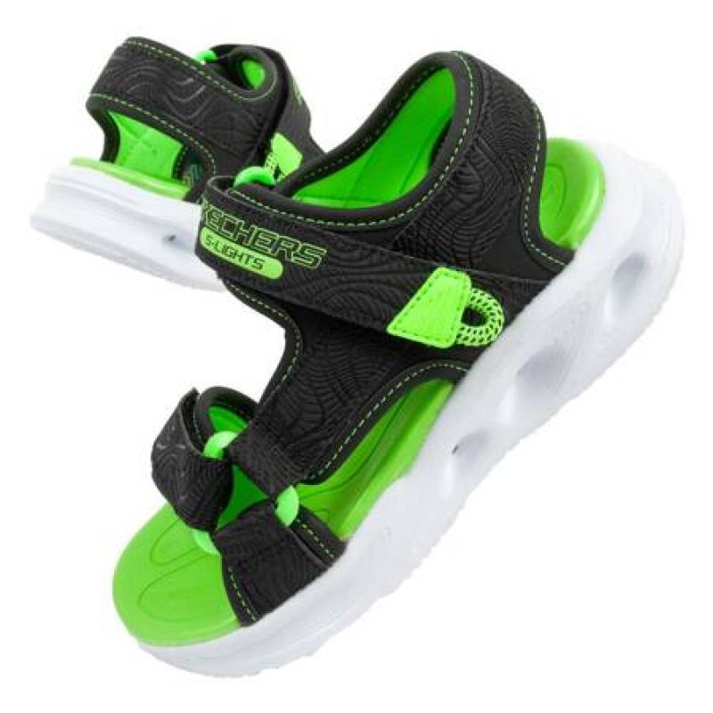 Skechers Jr 401673L/BKLM sandals Cipő - Sportmania.hu