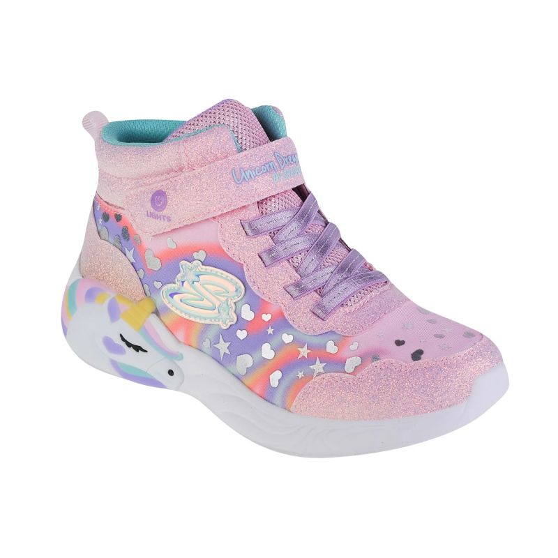 Skechers Lighted Unicorn Dreams Magical Dreamer Pink gyerek 302332L-LPMT