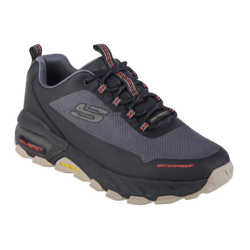 Skechers Max Protect - Fast Track Black Túracipő 237304-BKMT